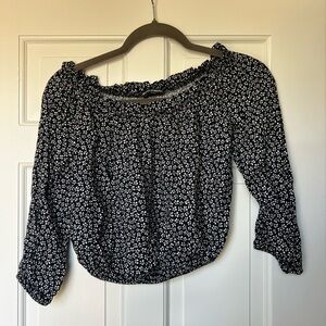 Brandy Melville floral off the shoulder